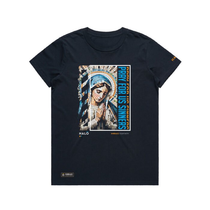 WO's PRAY FOR US SINNERS TEE - Image 5