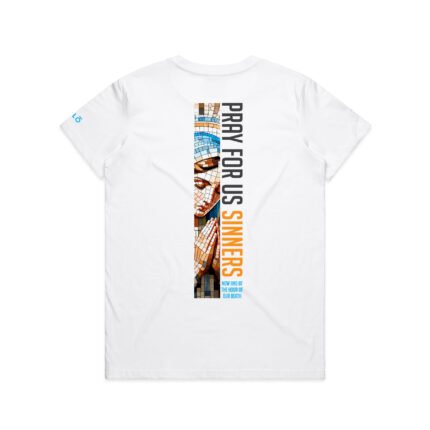 WO's PRAY FOR US SINNERS TEE - Image 4
