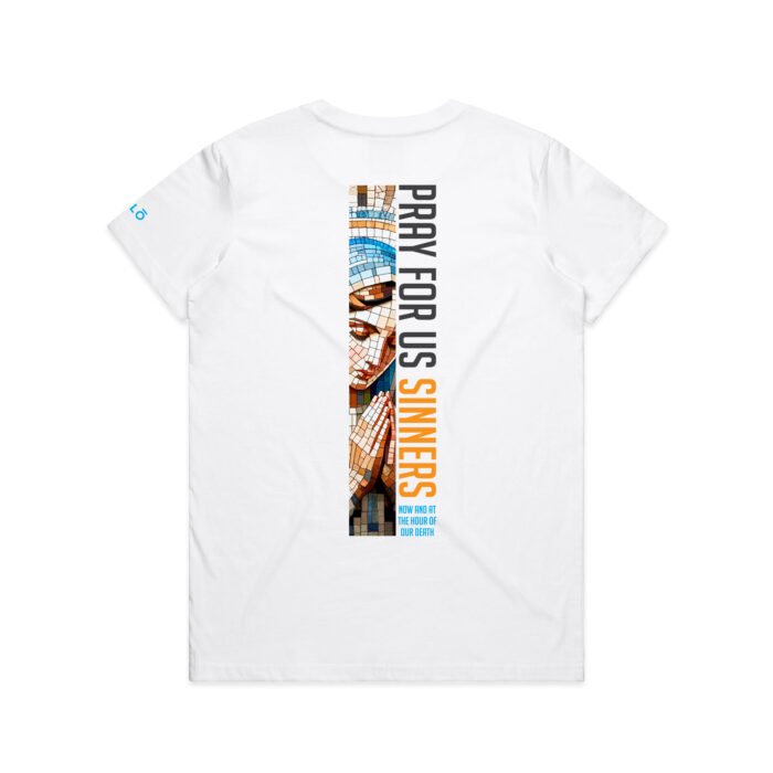 WO's PRAY FOR US SINNERS TEE - Image 4