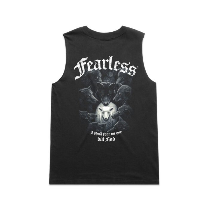 WO's FEARLESS LAMB (FADED) TANK - Image 1