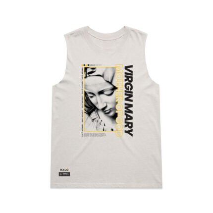 WO's VIRGIN MARY MOTHER OF GOD (FADED) TANK - Image 3
