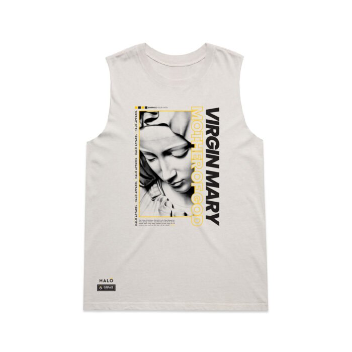 WO's VIRGIN MARY MOTHER OF GOD (FADED) TANK - Image 3