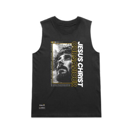 WO's JESUS CHRIST OUR SAVIOUR (FADED) TANK - Image 3