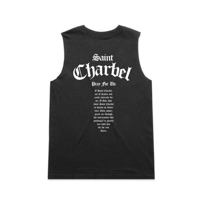 WO's ST CHARBEL PRAY FOR US (FADED) TANK - Image 5