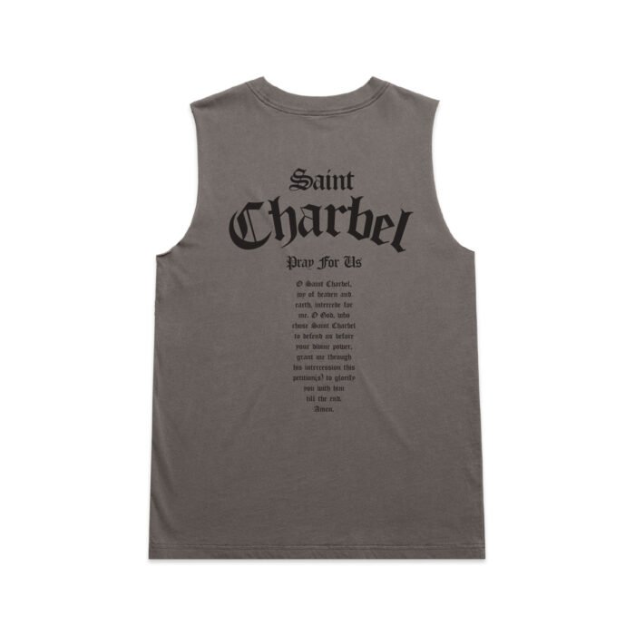 WO's ST CHARBEL PRAY FOR US (FADED) TANK - Image 1