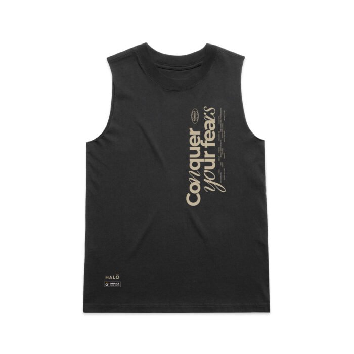 WO's CONQUER YOUR FEARS (FADED) TANK - Image 1