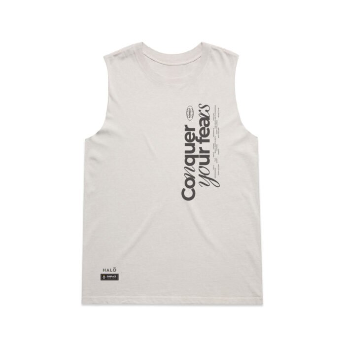 WO's CONQUER YOUR FEARS (FADED) TANK - Image 5