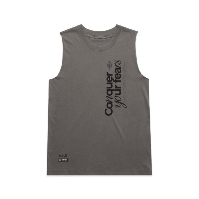 WO's CONQUER YOUR FEARS (FADED) TANK - Image 3