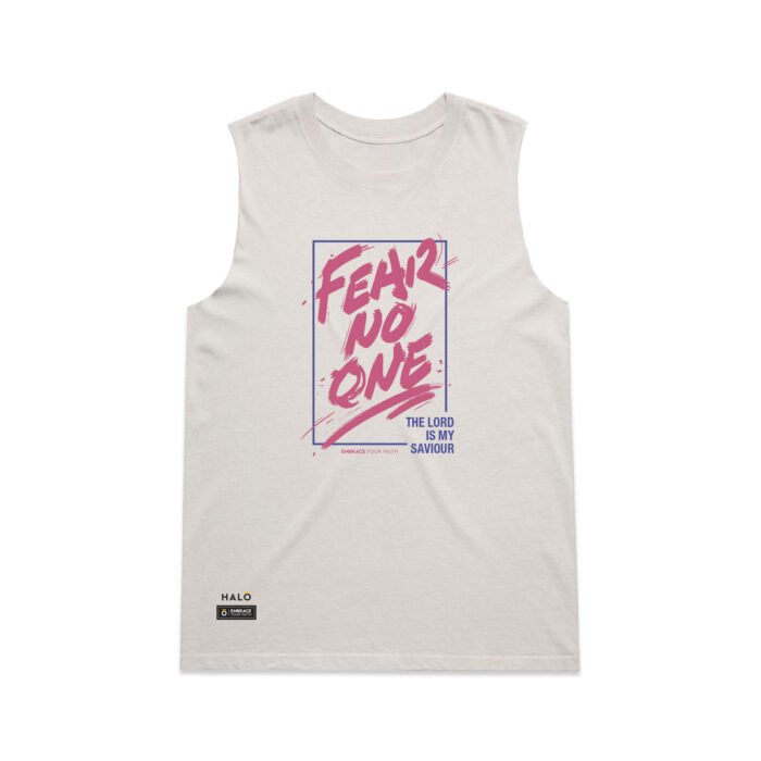 WO's FEAR NO ONE (FADED) TANK - Image 1