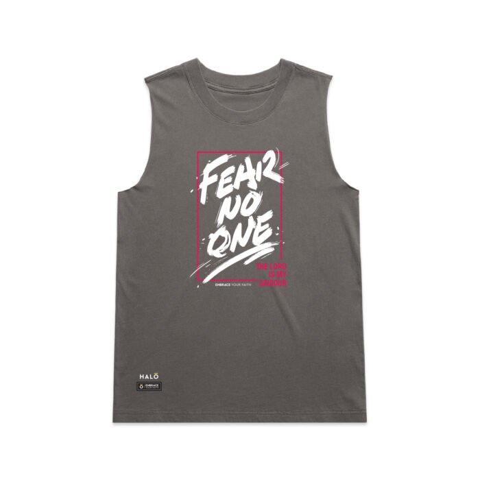 WO's FEAR NO ONE (FADED) TANK - Image 3