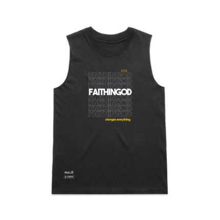 WO's FAITH IN GOD (FADED) TANK - Image 3