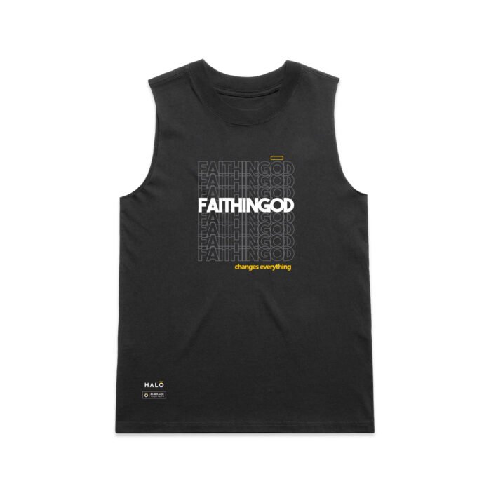 WO's FAITH IN GOD (FADED) TANK - Image 3