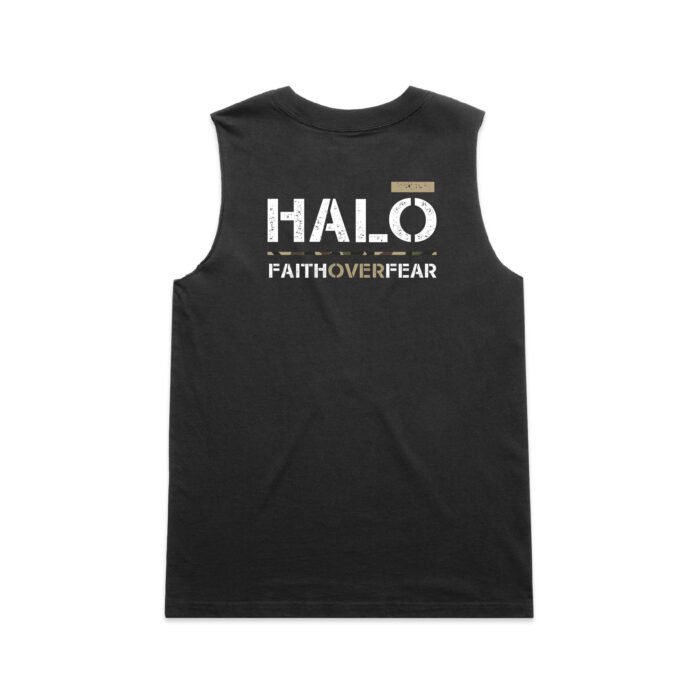 WO's FAITH OVER FEAR (FADED) TANK - Image 4