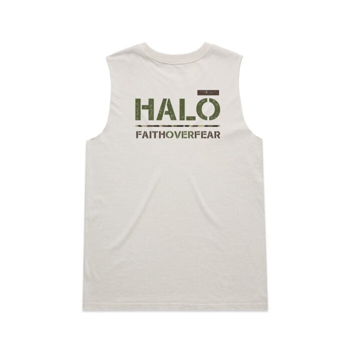 WO's FAITH OVER FEAR (FADED) TANK - Image 2