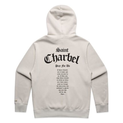 WO's ST CHARBEL PRAY FOR US (FADED) HOOD - Image 4
