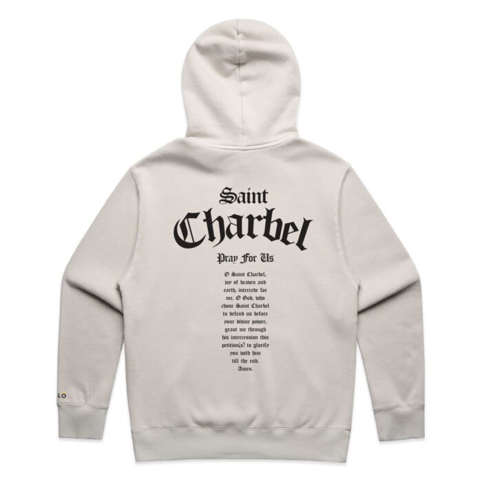 WO's ST CHARBEL PRAY FOR US (FADED) HOOD - Image 4