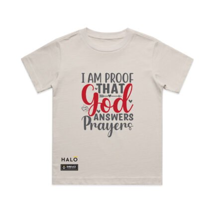 KID's GOD ANSWERS PRAYERS TEE - Image 9