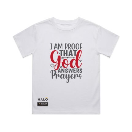 KID's GOD ANSWERS PRAYERS TEE - Image 3