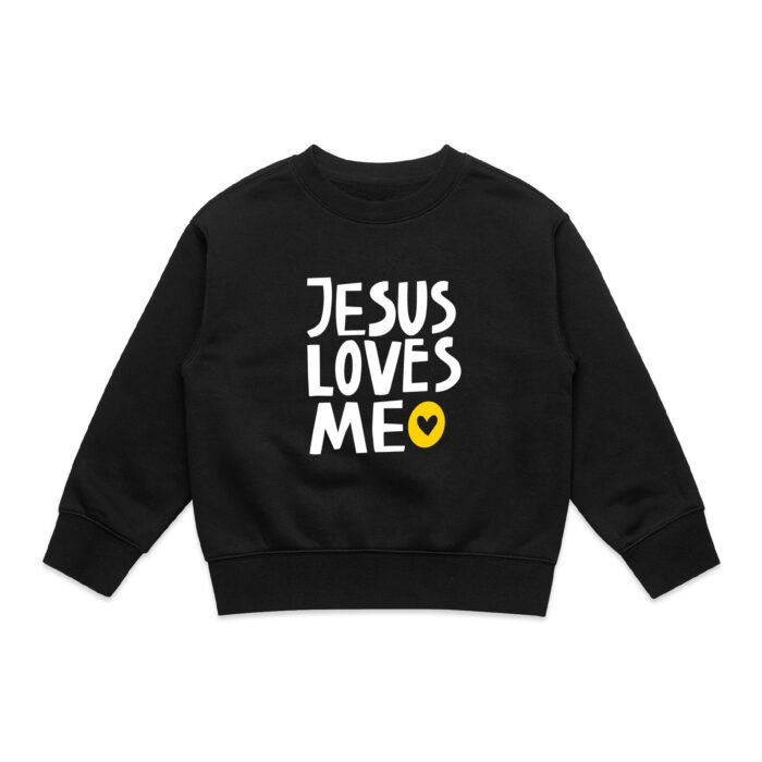 KID's JESUS LOVES ME CREW - Image 1