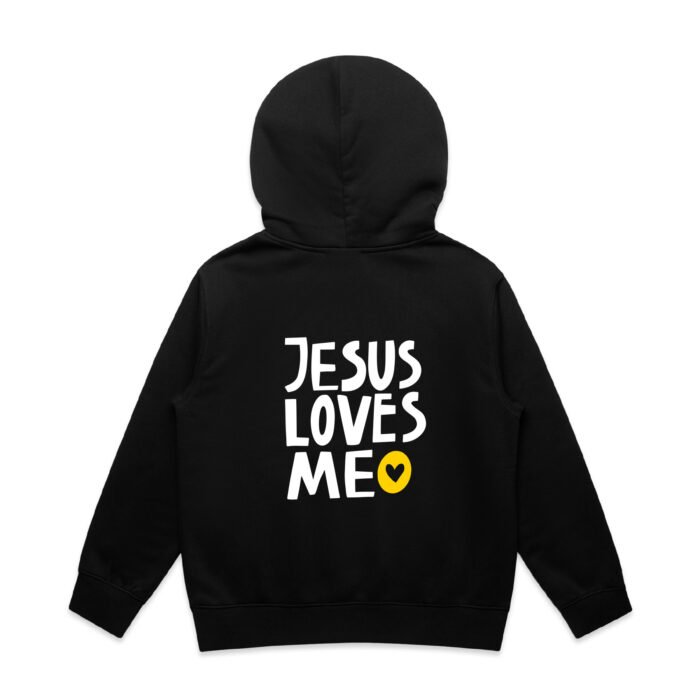 KID's JESUS LOVES ME HOOD - Image 3