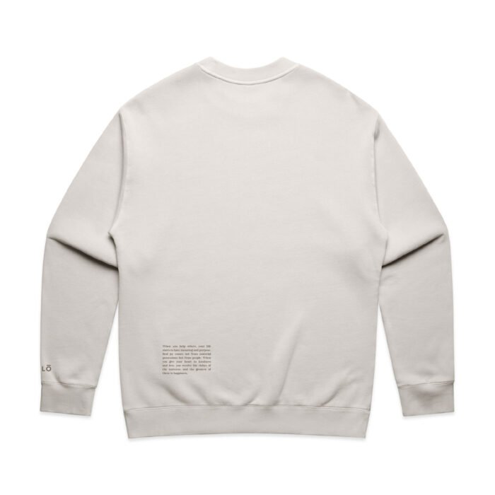 WO's WE RISE BY LIFTING OTHERS (FADED) CREW - Image 4