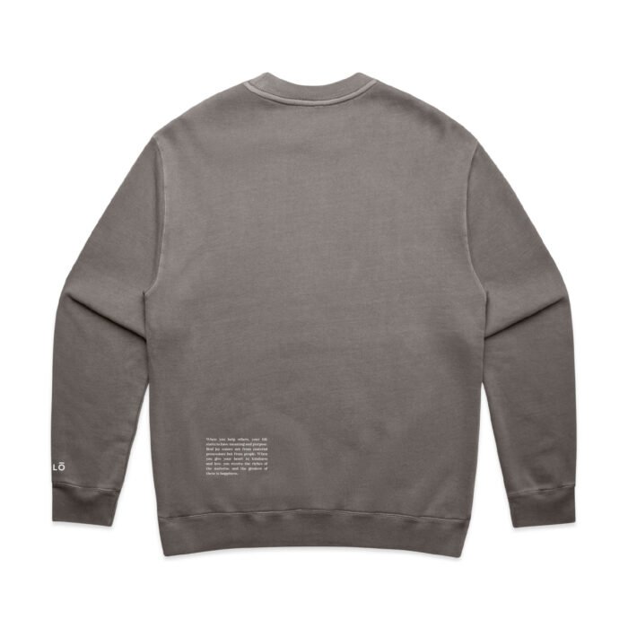 WO's WE RISE BY LIFTING OTHERS (FADED) CREW - Image 2