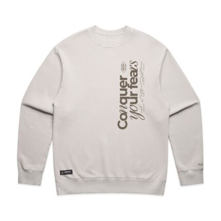 WO's CONQUER YOUR FEARS TEE (FADED) CREW - Image 5