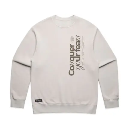 WO's CONQUER YOUR FEARS TEE (FADED) CREW - Image 5