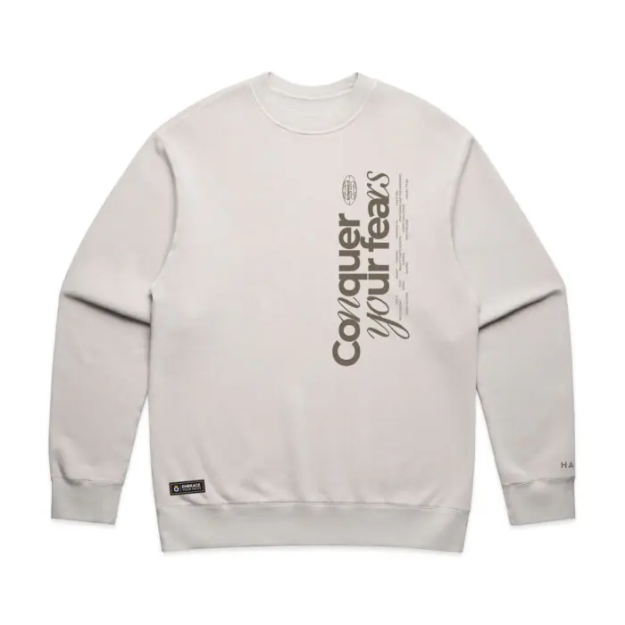 WO's CONQUER YOUR FEARS TEE (FADED) CREW - Image 5