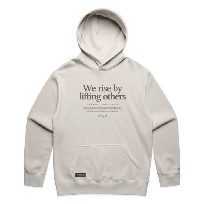 WO's WE RISE BY LIFTING OTHERS (FADED) HOOD - Image 3