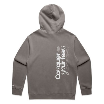 WO's CONQUER YOUR FEARS (FADED) HOOD - Image 4