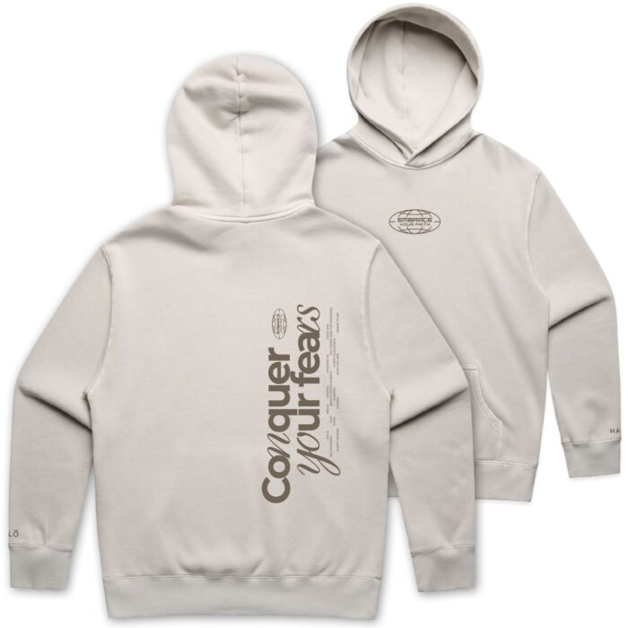 WO's CONQUER YOUR FEARS (FADED) HOOD - Image 1