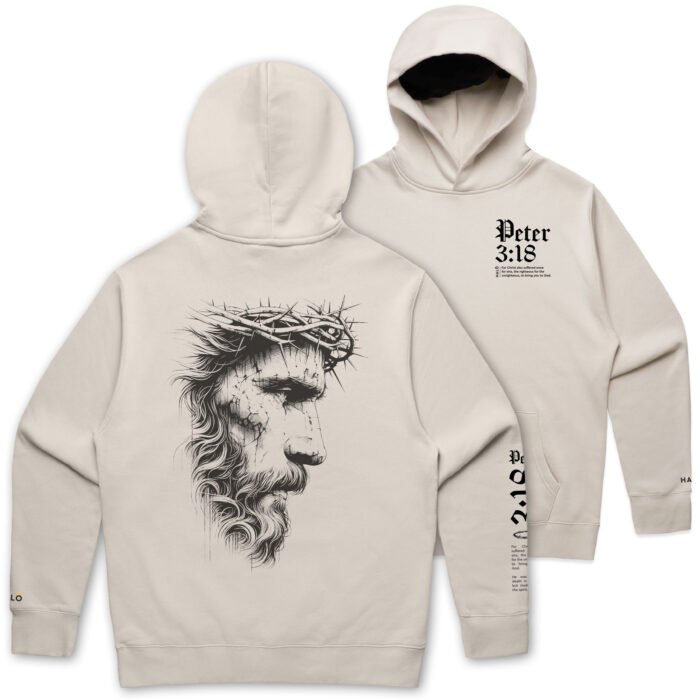 WO's PETER 3:18 HOOD - Image 1