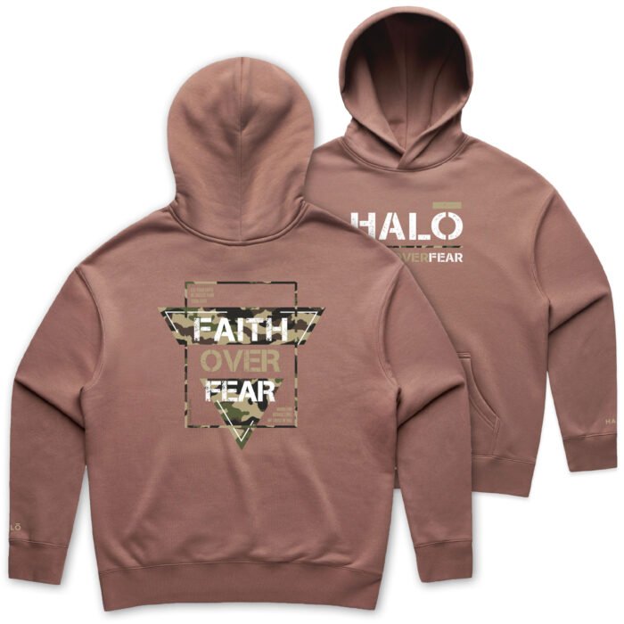 WO's FAITH OVER FEAR HOOD - Image 1