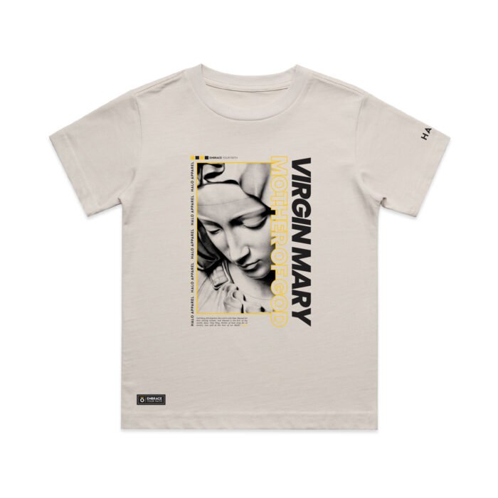 YOUTH VIRGIN MARY MOTHER OF GOD TEE - Image 1