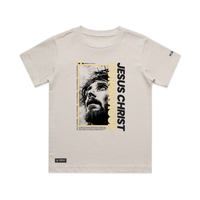 YOUTH JESUS CHRIST OUR SAVIOUR TEE - Image 5