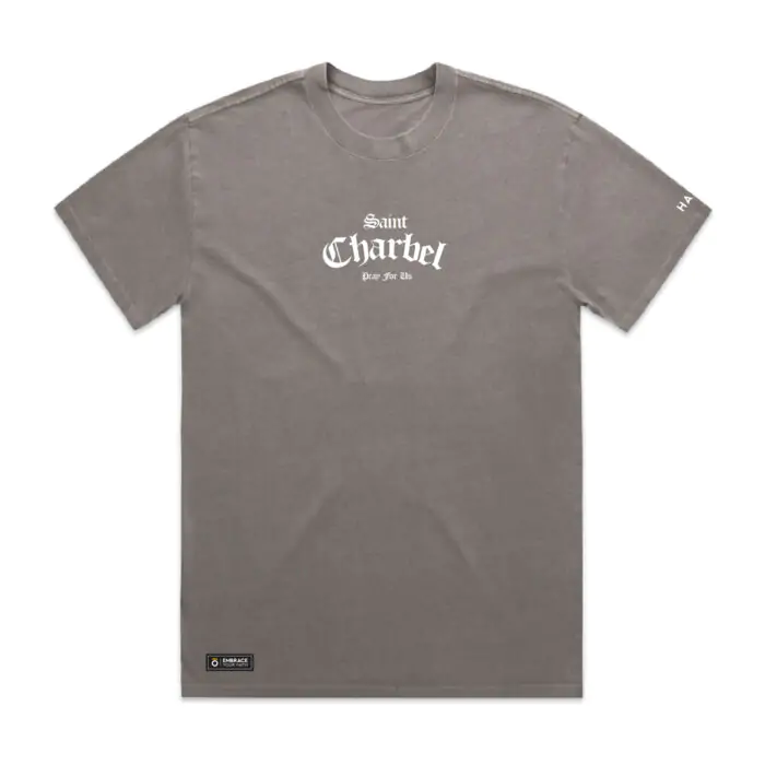 ST CHARBEL PRAY FOR US HEAVY (FADED) TEE - Image 13