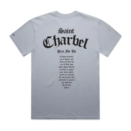 ST CHARBEL PRAY FOR US HEAVY (FADED) TEE - Image 6