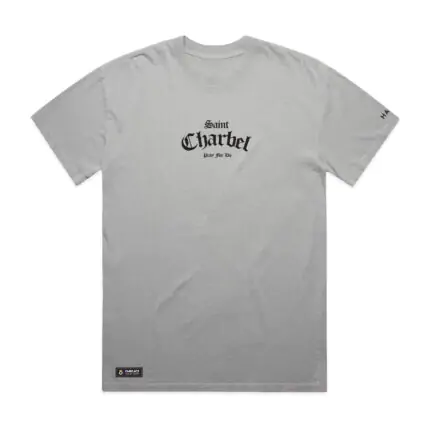 ST CHARBEL PRAY FOR US HEAVY (FADED) TEE - Image 3