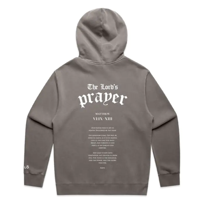 THE LORD's PRAYER (FADED) HOOD - Image 2
