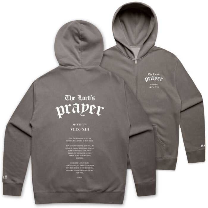 THE LORD's PRAYER (FADED) HOOD - Image 1