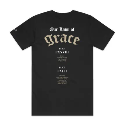 HM122 Black Tee Back