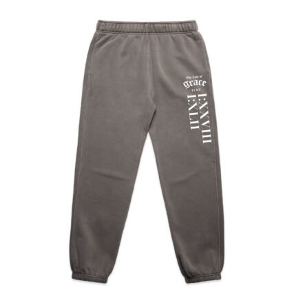 OUR LADY OF GRACE (FADED) TRACK PANTS - Image 3