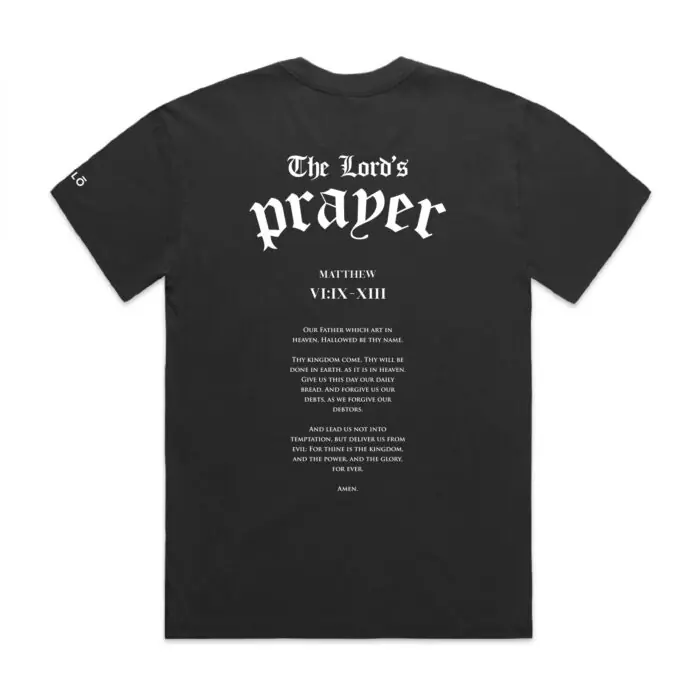 THE LORD's PRAYER HEAVY (FADED) TEE - Image 8