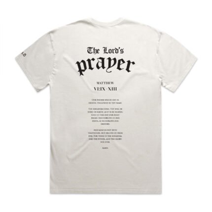 THE LORD's PRAYER HEAVY (FADED) TEE - Image 6