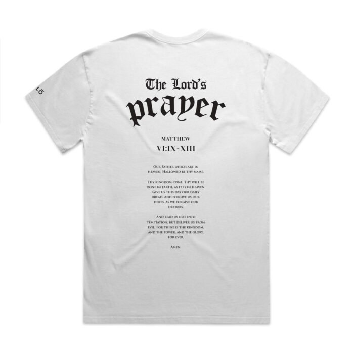 THE LORD's PRAYER HEAVY (FADED) TEE - Image 4