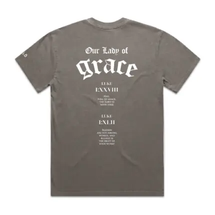 OUR LADY OF GRACE HEAVY (FADED) TEE - Image 7