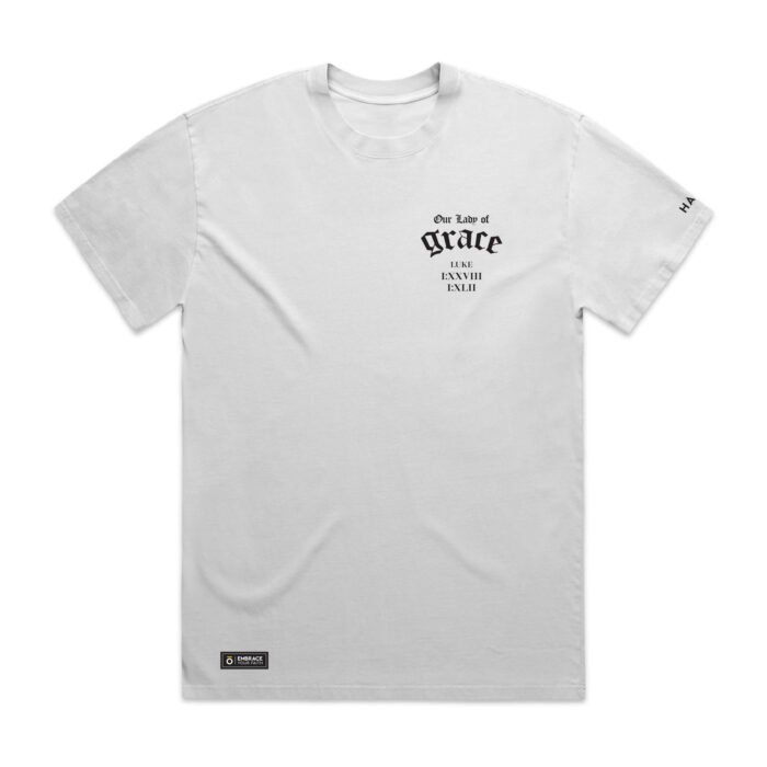 OUR LADY OF GRACE HEAVY (FADED) TEE - Image 4