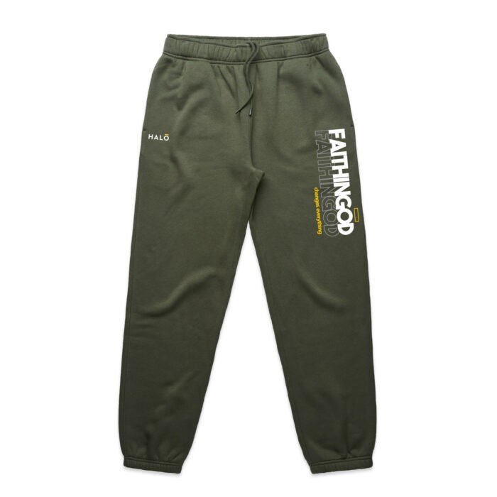 FAITH IN GOD TRACK PANTS - Image 1