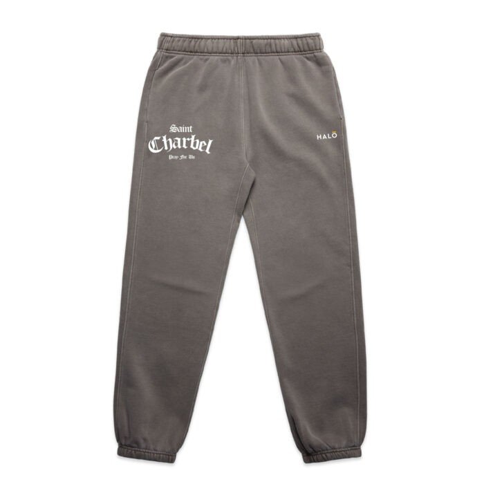 ST CHARBEL PRAY FOR US (FADED) TRACK PANTS - Image 1